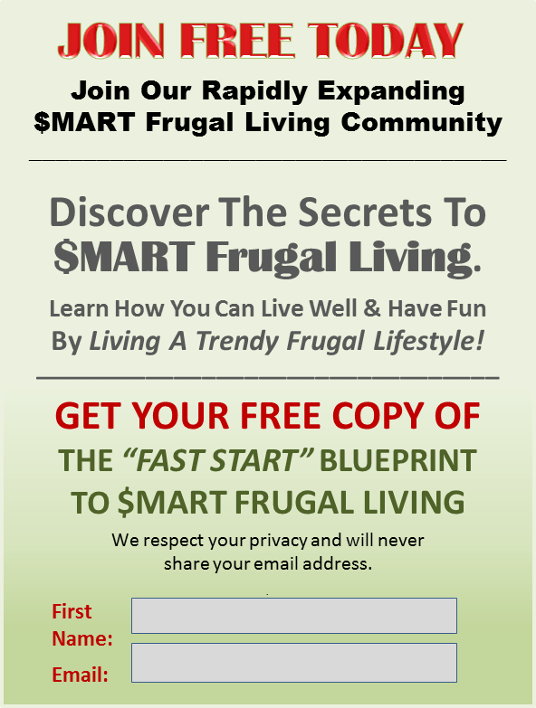 Join Our Frugal Living Community Join Our Frugal Living Community